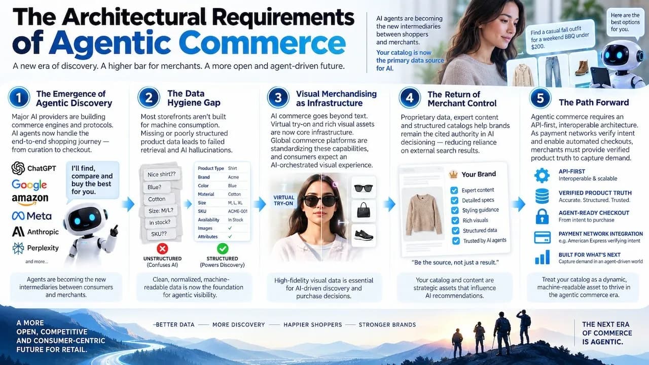 The Architectural Requirements Of Agentic Commerce